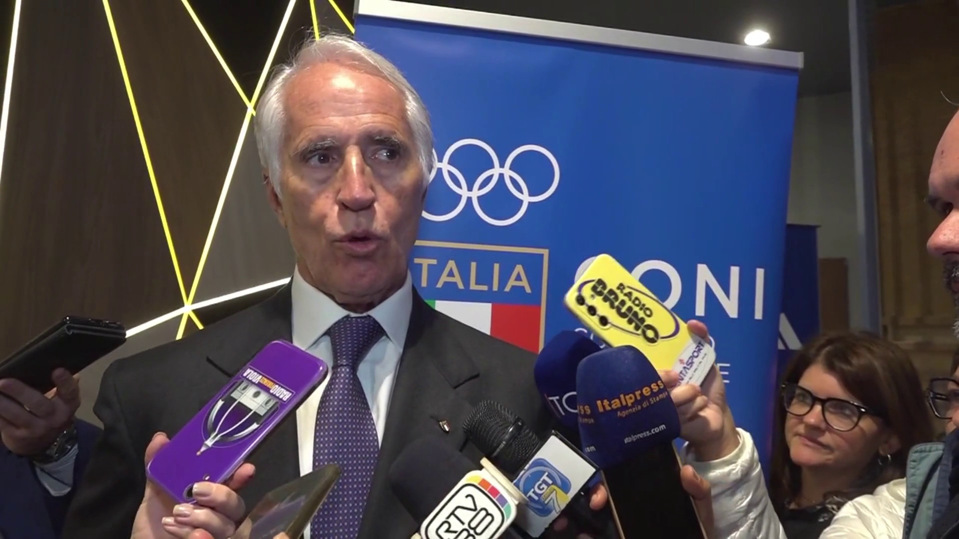 Malagò “Sinner orgoglio d’Italia, certo della sua innocenza”