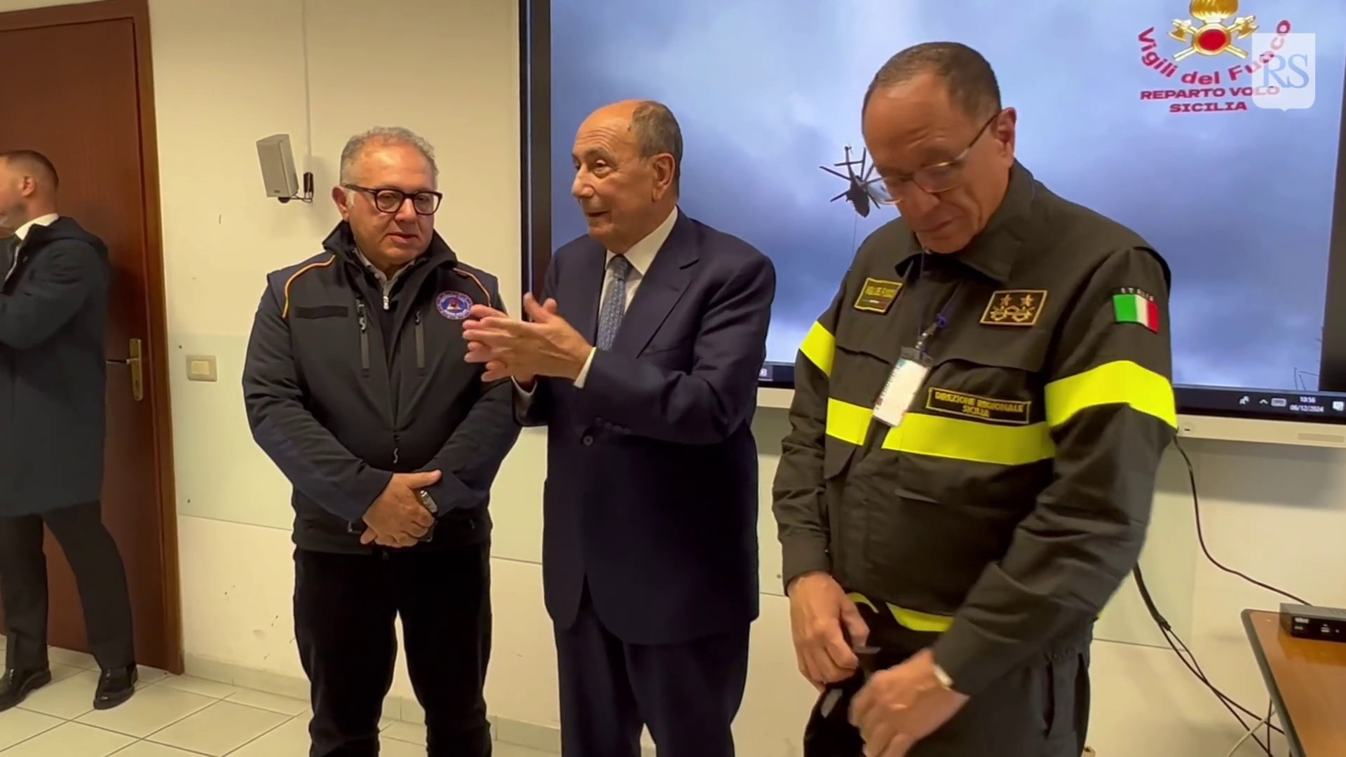 Scende la pioggia, Schifani sorvola in elicottero gli invasi siciliani
