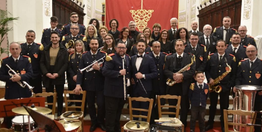 Settimana Santa, applausi per il concerto musicale a Valguarnera