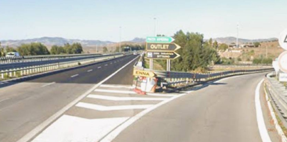 A19, lavori allo svincolo del Dittaino, ecco come cambia la viabilità