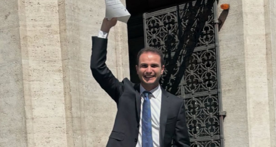 Il nicosiano Timpanaro supera l’esame e diventa magistrato