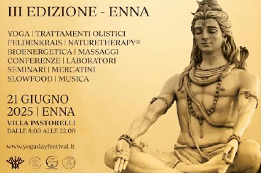 A Enna si celebra la terza edizione dello Yoga Day Festival