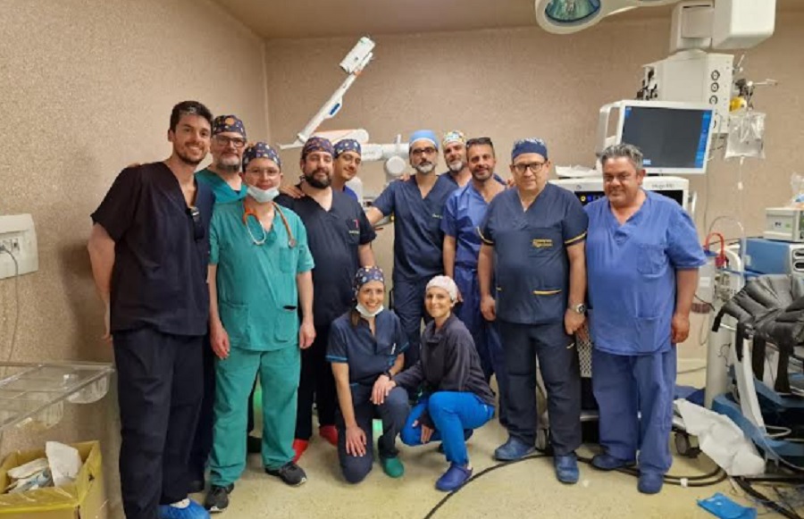 Sanità, eseguito all’Umberto I primo intervento di chirurgia robotica