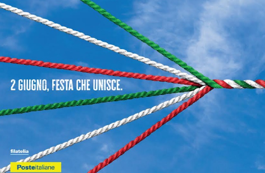 Festa del 2 Giugno, una cartolina celebrativa alle Poste