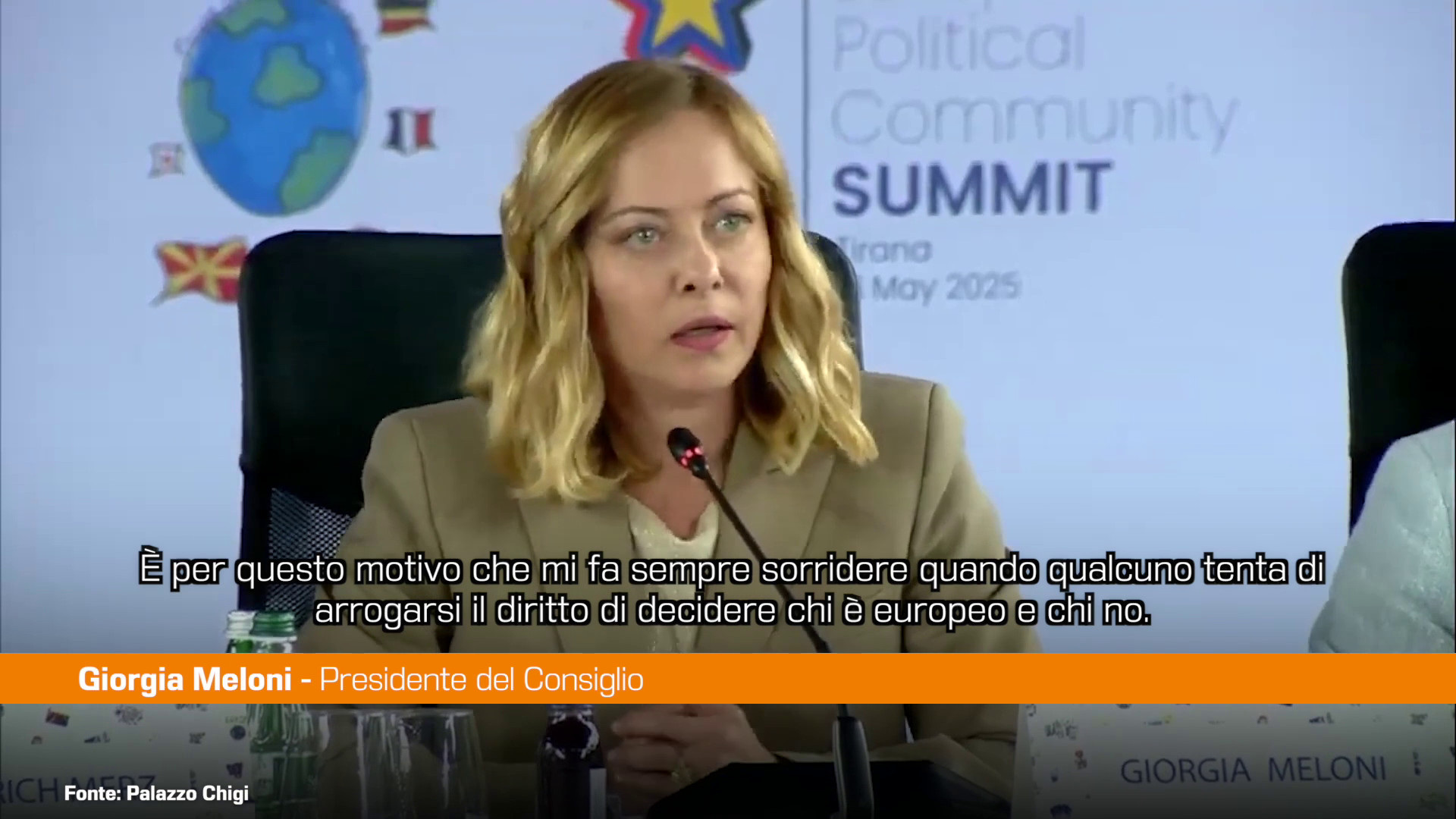 Meloni “Passi avanti nel processo storico di riunificazione europea”