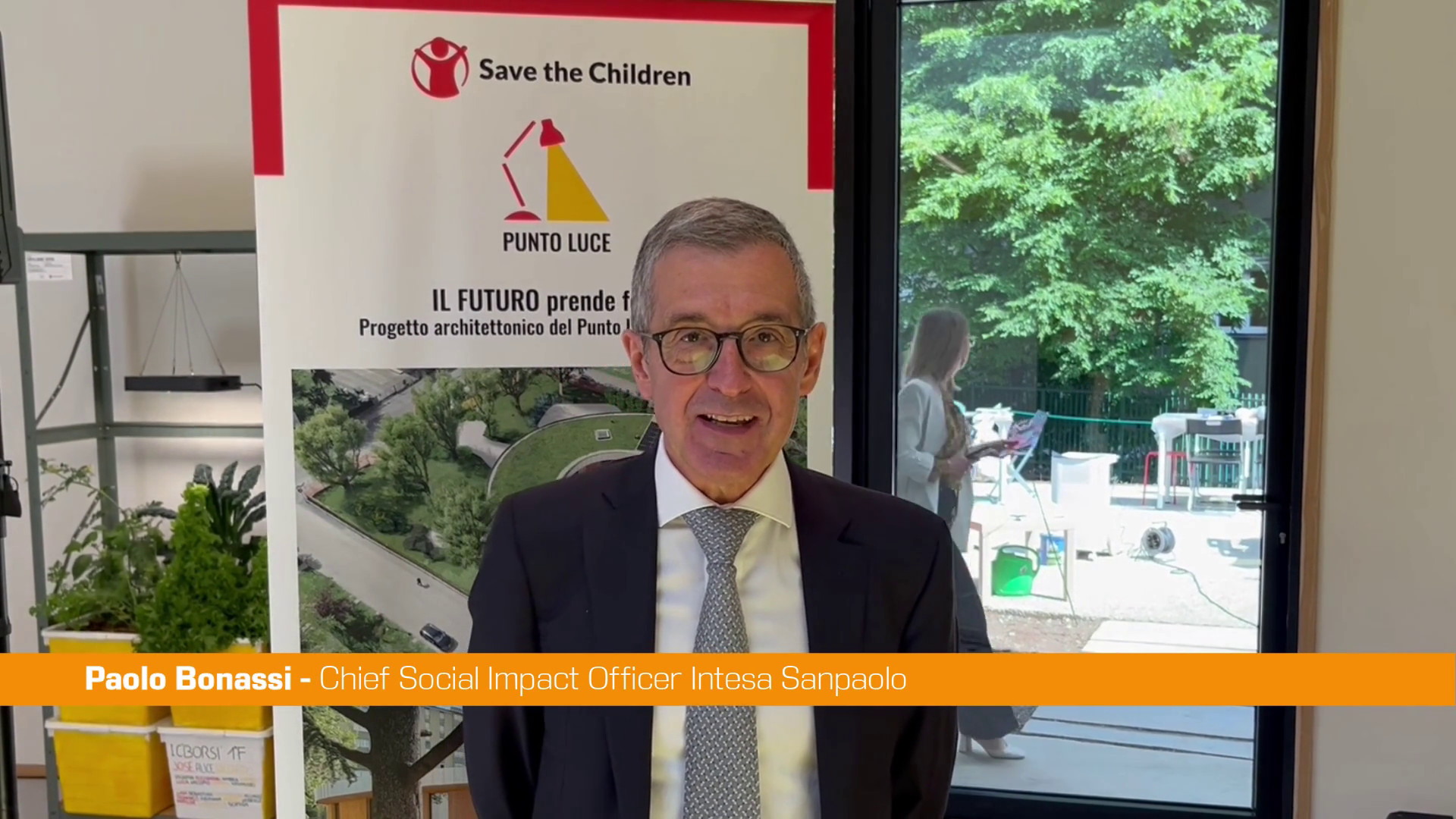 Bonassi “Intesa Sanpaolo sostiene il progetto di Save the Children”