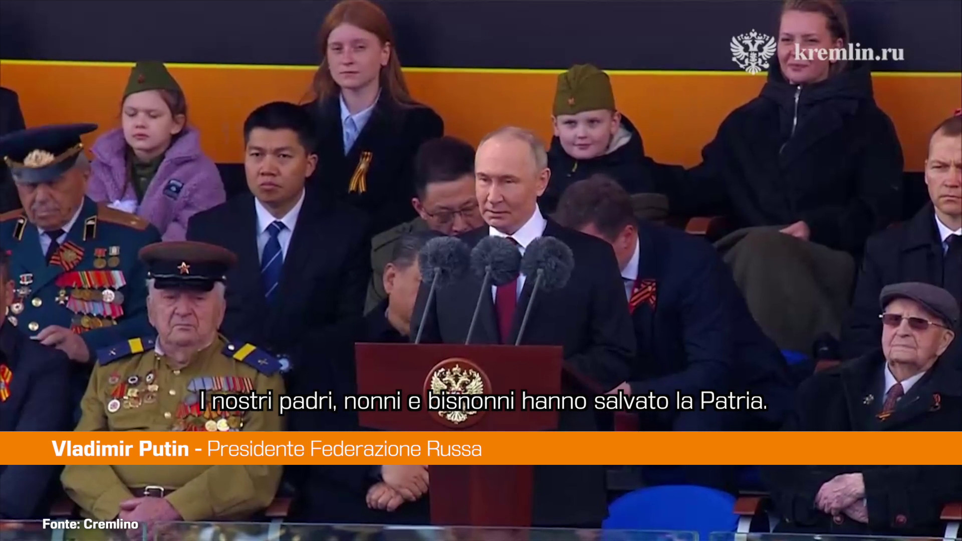 Ucraina, Putin “Intera Russia sostiene l’operazione militare speciale”
