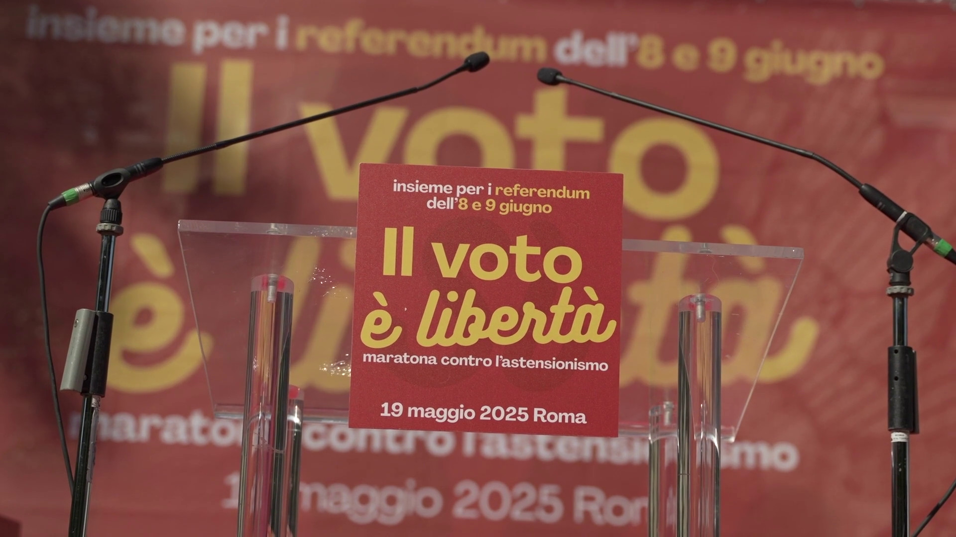Referendum, a Roma una maratona contro l’astensionismo