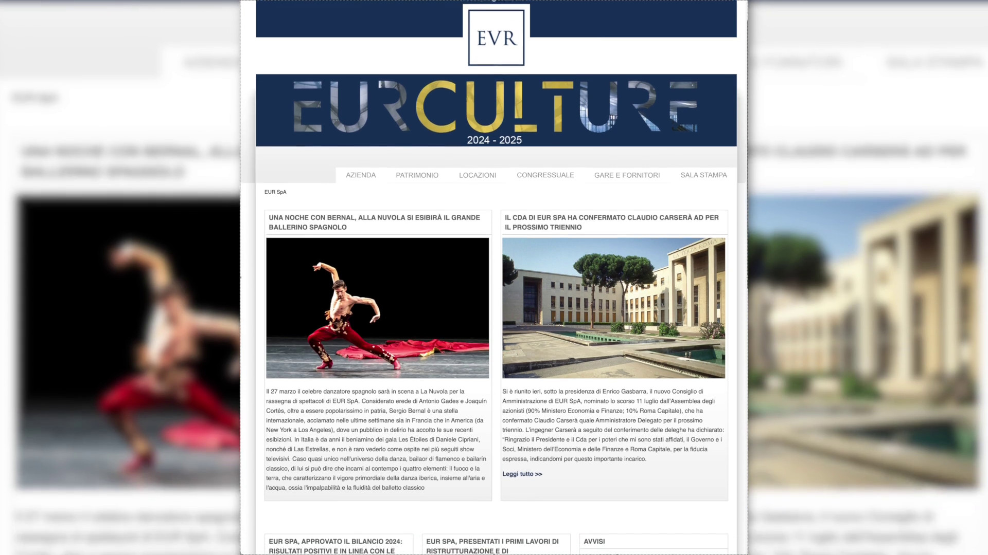 L’Eur accelera sull’innovazione