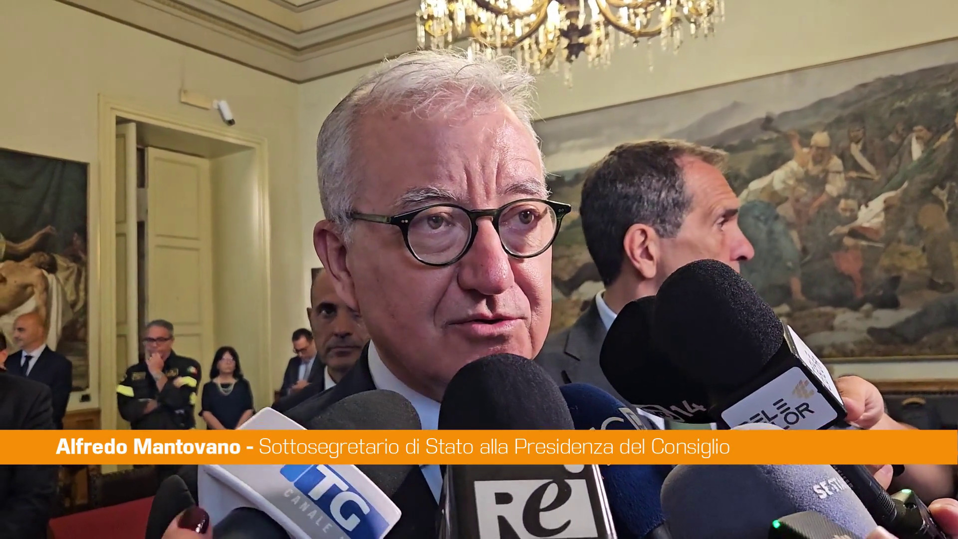 Catania, Mantovano “Governo al lavoro come a Caivano”