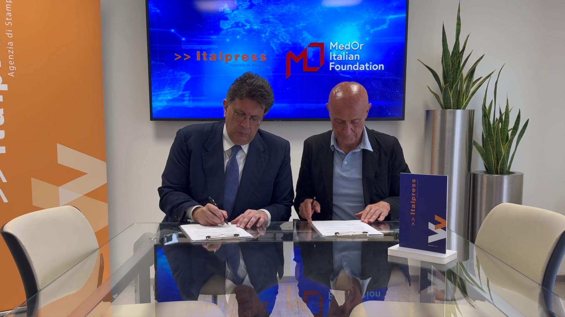 Euromed, Italpress e Fondazione Med-Or rinnovano la collaborazione