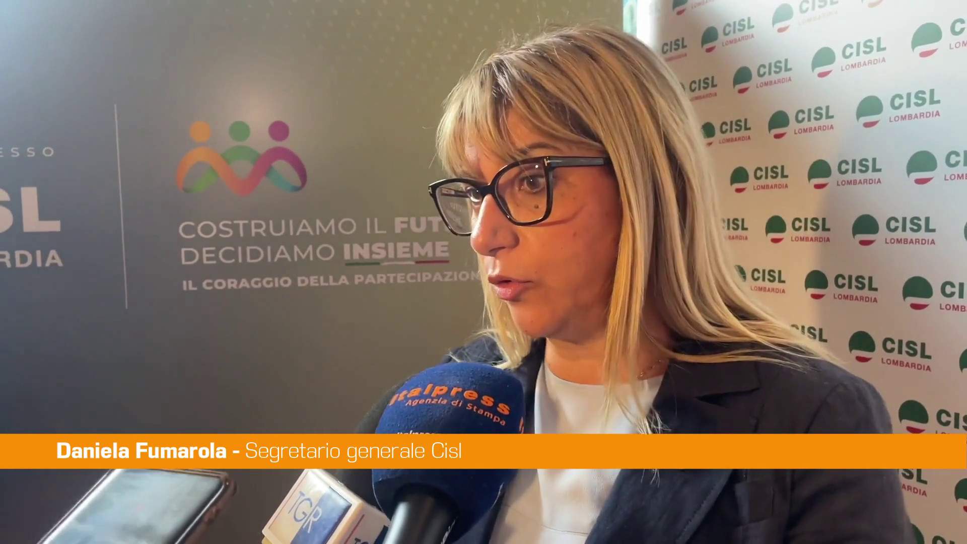 Fumarola “Soddisfazione per nomina Sbarra,ma Cisl autonoma da partiti”