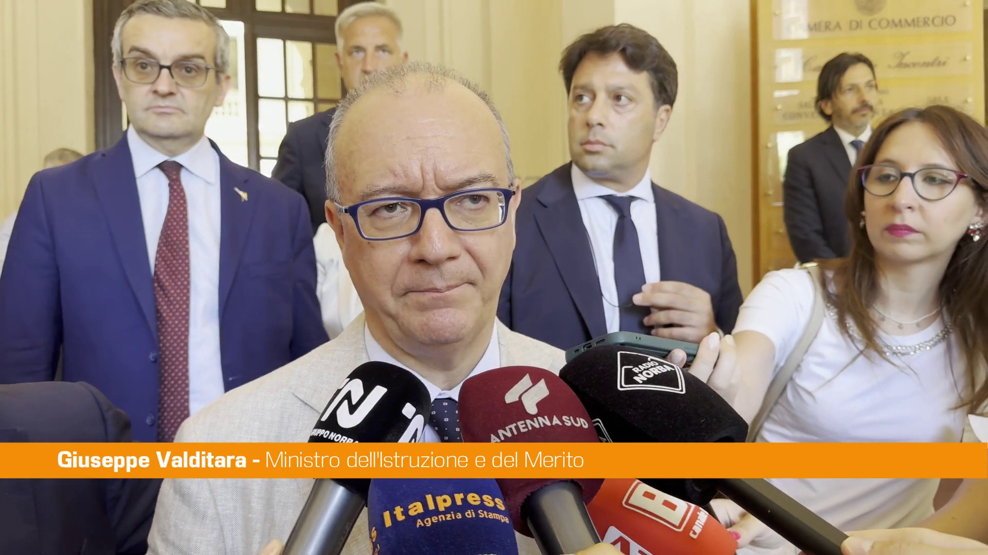 Valditara “Fondamentale il rapporto tra le scuole e le imprese”
