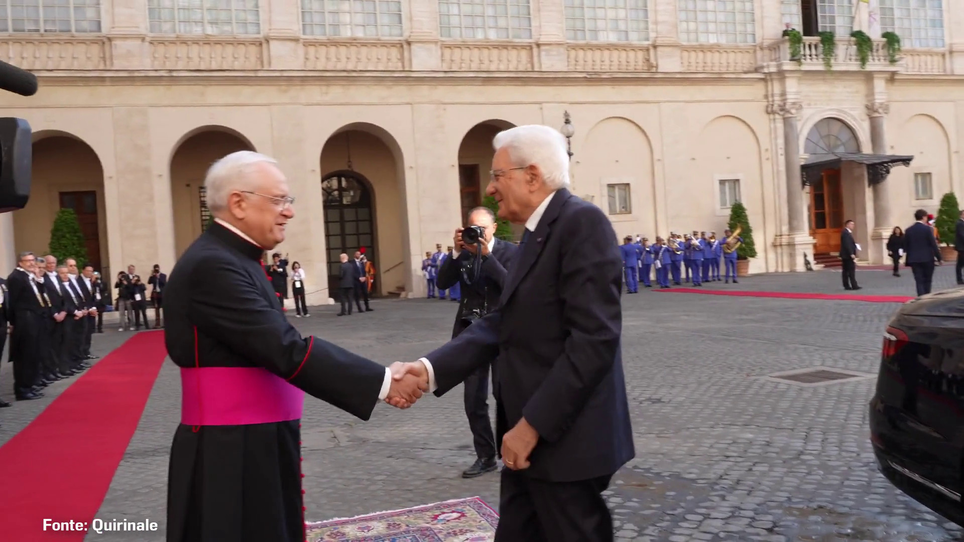 Mattarella in Vaticano per l’incontro con Papa Leone XIV
