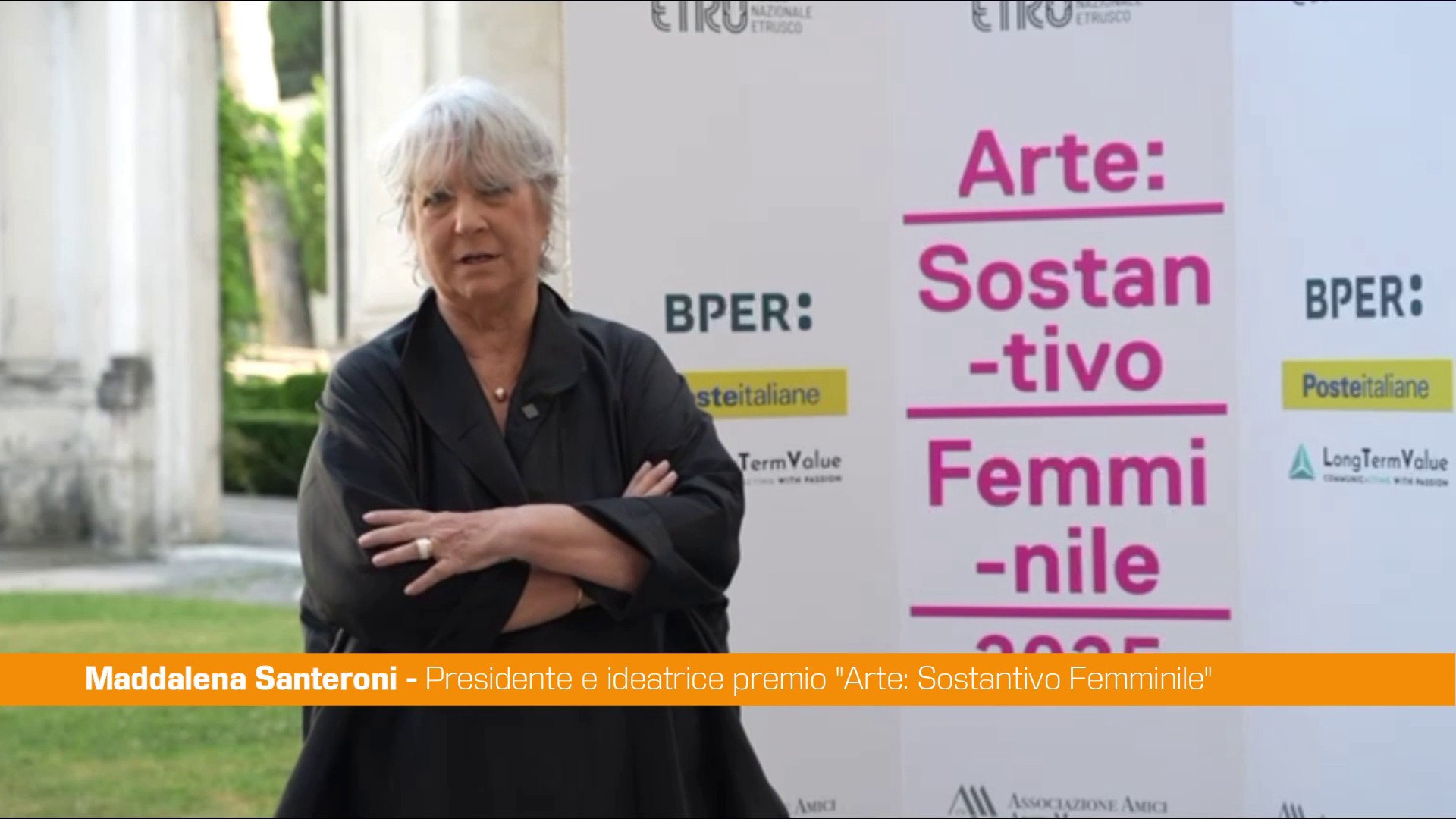 Premio “Arte: Sostantivo Femminile”, Santeroni “Donne vanno sostenute”