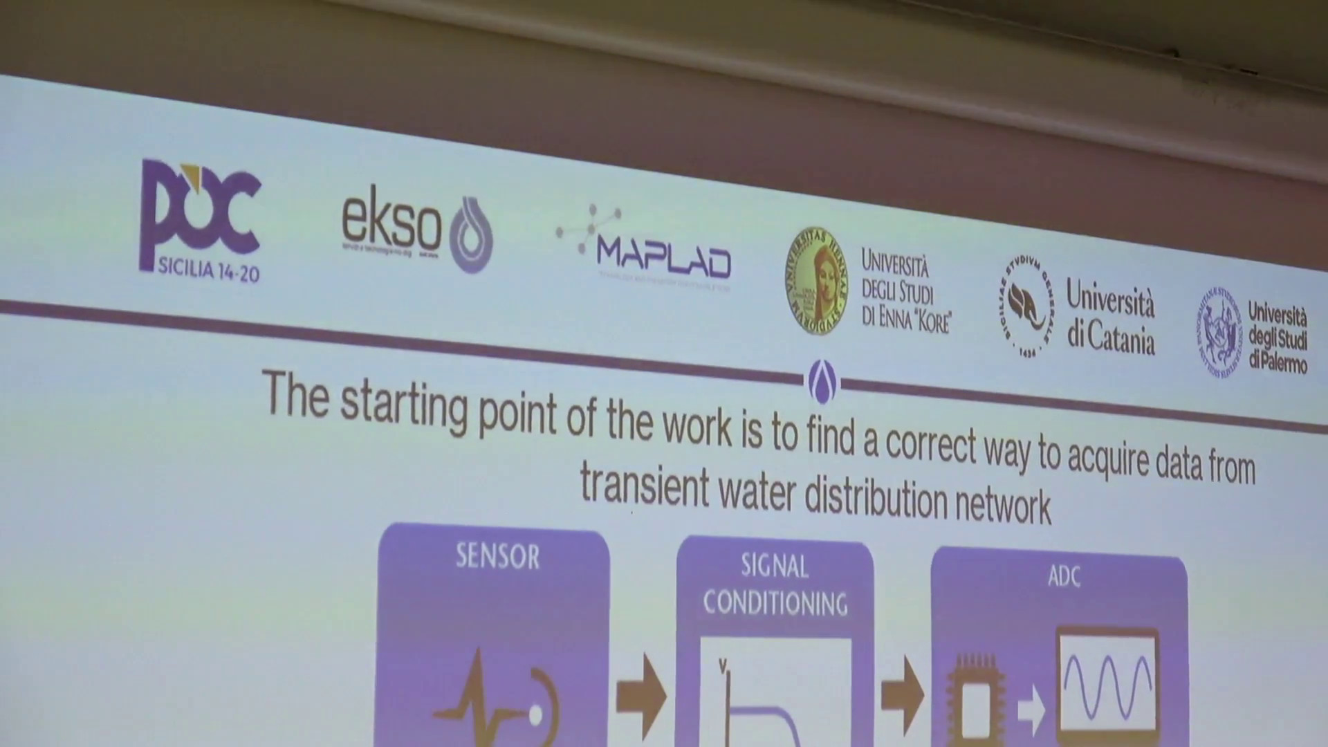 Dall’Università di Palermo un progetto per reti idriche intelligenti