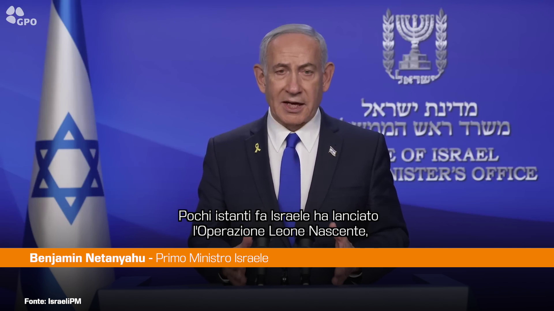 Netanyahu “Operazione contro Iran necessaria, minaccia a Israele”