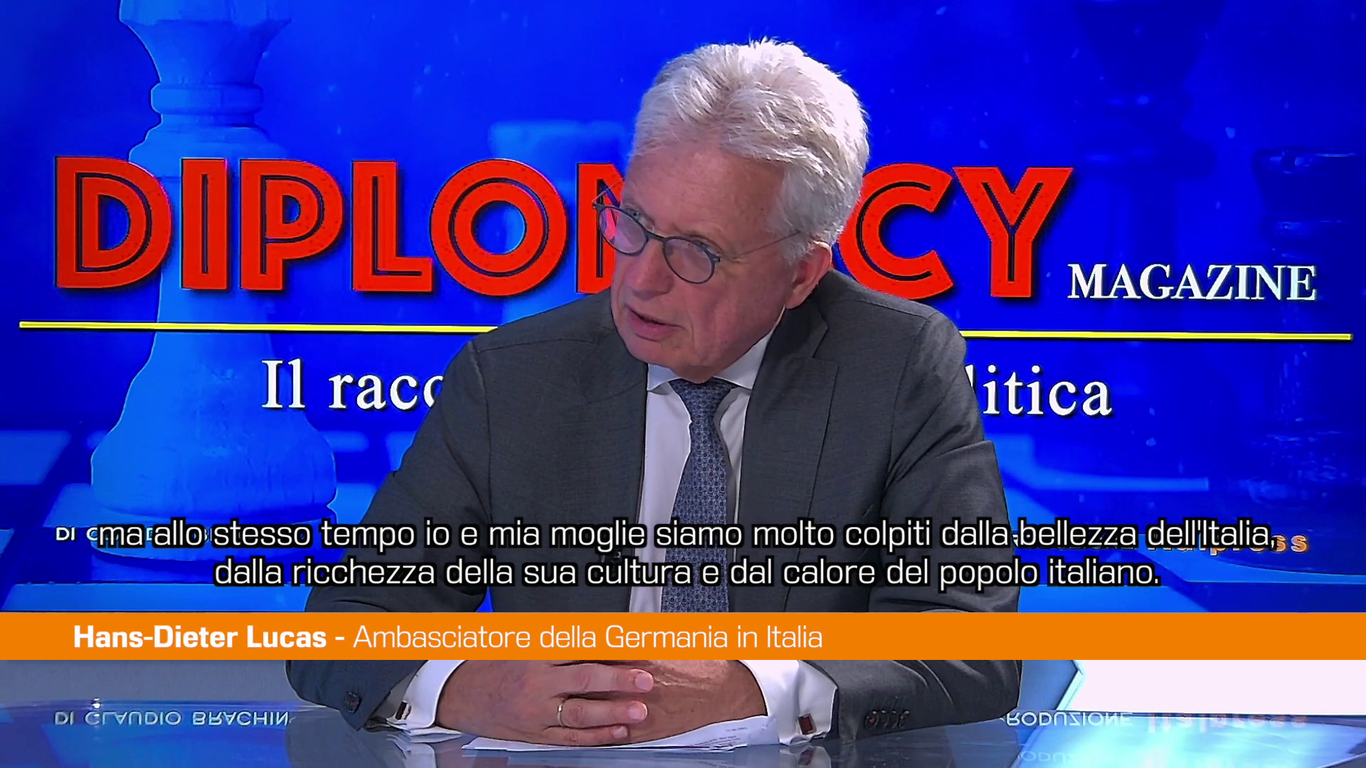 Ambasciatore Lucas “Germania e Italia insieme per un’Europa più forte”