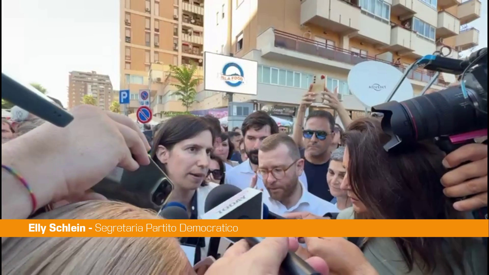Via D’Amelio, Schlein “Impegno contro le mafie e le infiltrazioni”