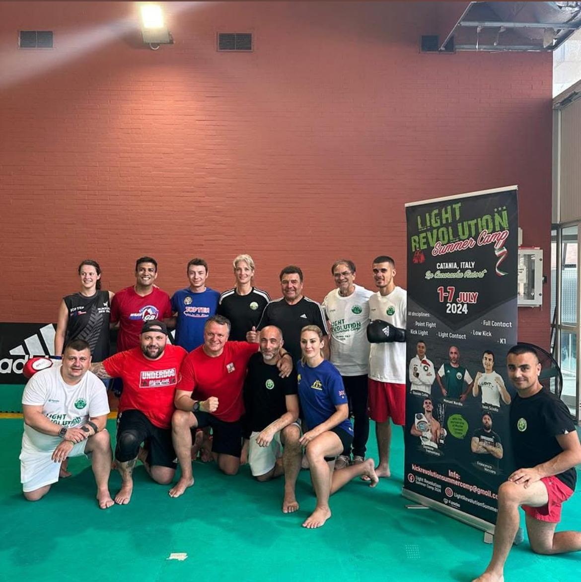 Light Revolution Summer Camp, evento internazionale di kickboxing sino all’8 luglio a Catania