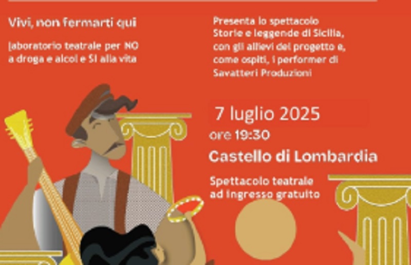 Storie e leggende di Sicilia, spettacolo al Castello di Lombardia