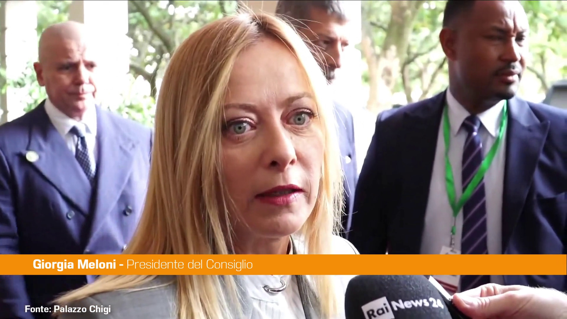 Dazi, Meloni “Base al 15% sostenibile. C’è ancora da battersi”