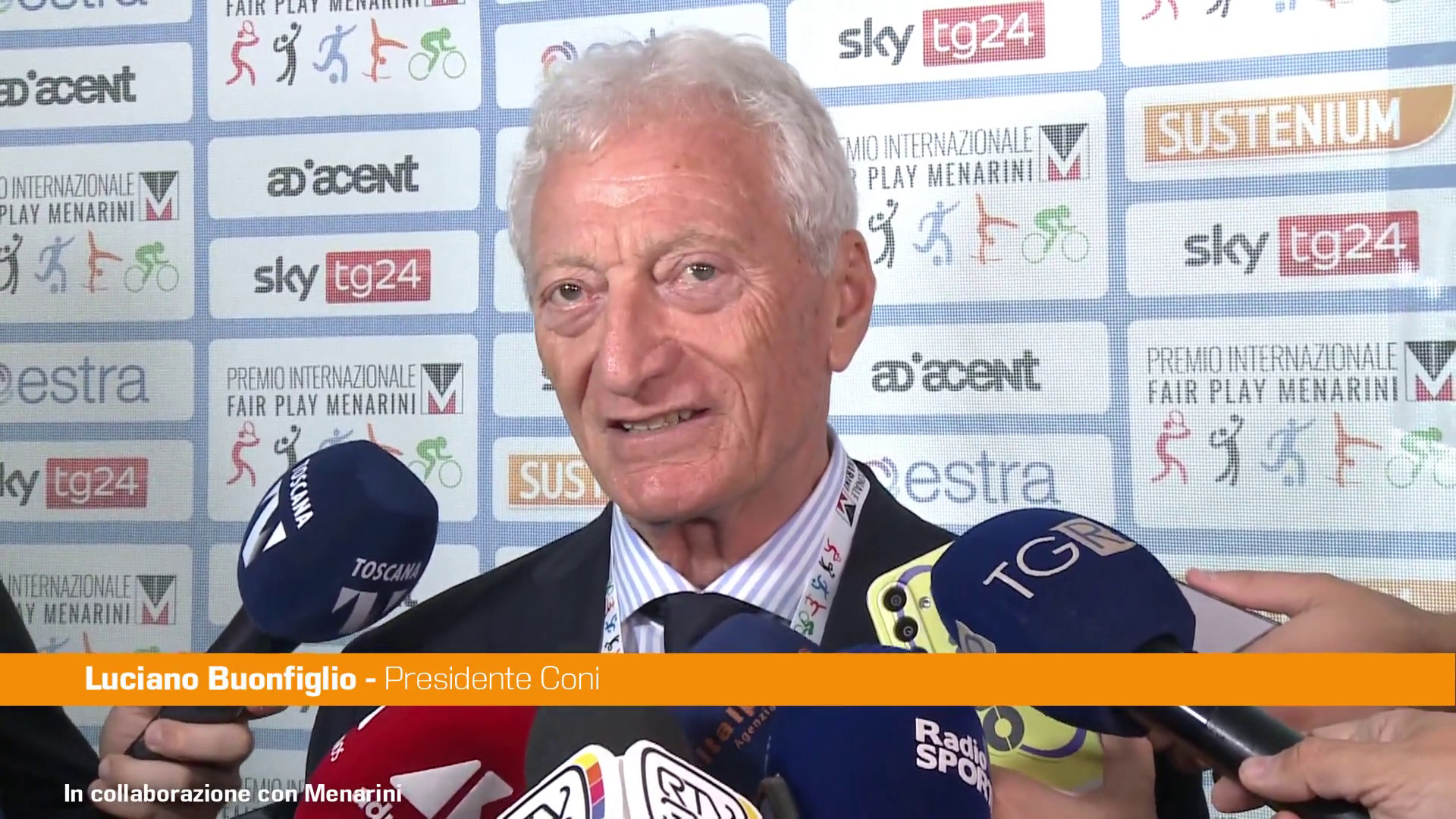Premio Fair Play Menarini, Buonfiglio “Chi fa sport esempio di valori”
