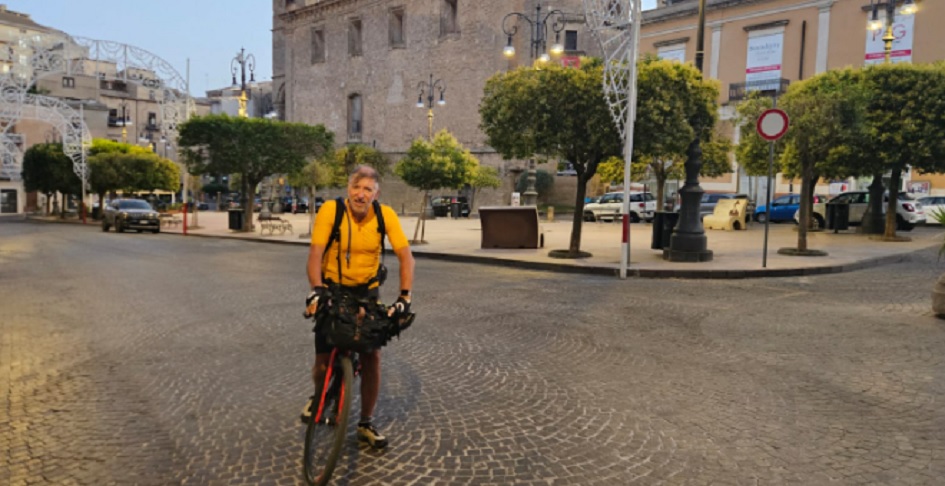 Dal Trentino a Enna in bici sulle orme di Goethe