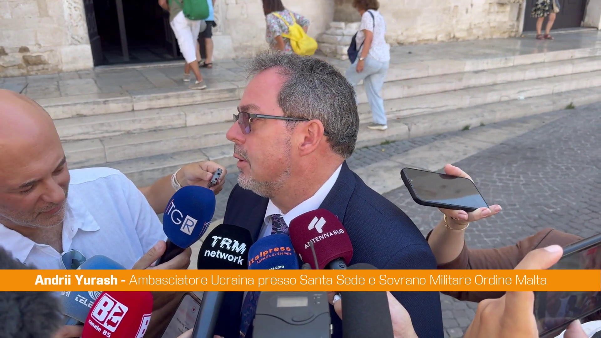 Ucraina, Yurash “Grati all’Italia per la vicinanza e il supporto”