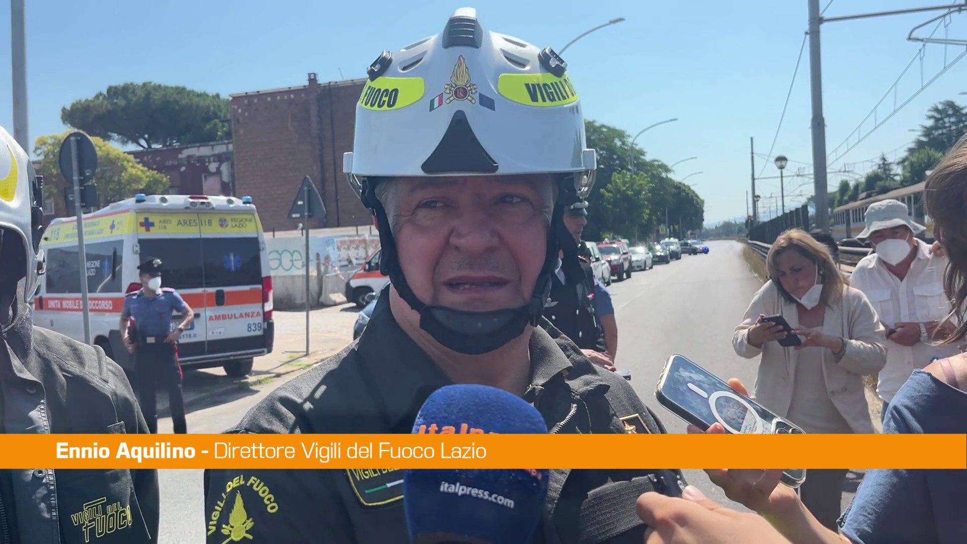 Roma, Vvf “Esplosione dovuta a fuga di gas, non ci sono vittime”