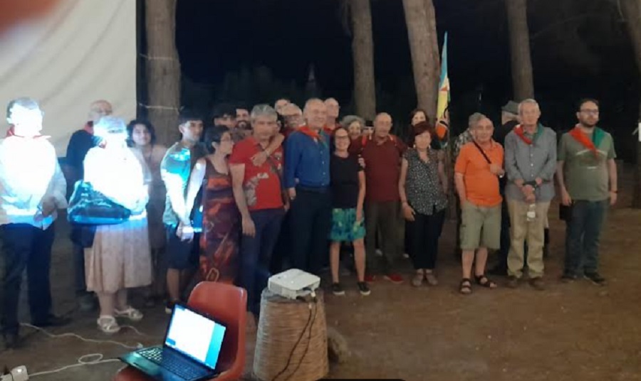 Pastasciutta antifascista al parco Proserpina di Pergusa