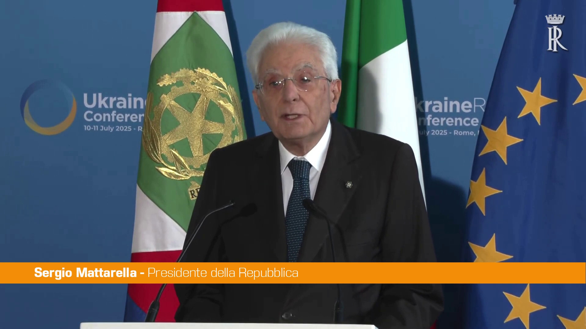 Ucraina, Mattarella “Cruciale che Kiev avverta di non essere sola”